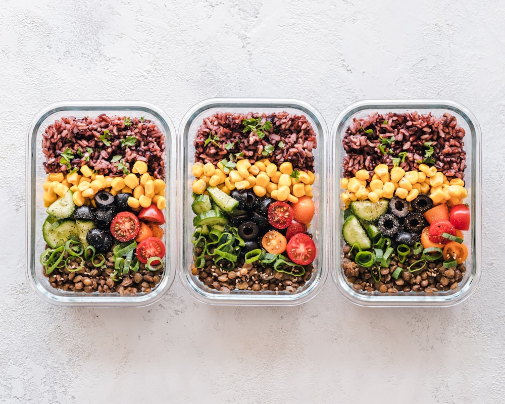 Freezer-safe meal prep containers